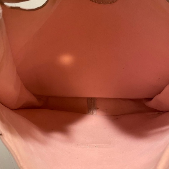 Ahdorned Classic Vegan Leather Messenger Crossbody Bag Light Pink - Picture 3 of 8